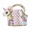 Nessiworld  10873 Cutekins Taşıma Çantalı Peluş Unicorn Lou Lou -Sunman
