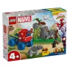Nessiworld 11199 Lego Marvel Spidey-Spidey Ekibi Dinozor Kamyonlu Kurtarma 136 parça +4 yaş