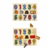 Nessiworld 130444 Ahşap Raptiyeli Puzzle Saat