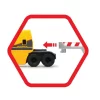 Nessiworld 203725005 Dickie Toys, Volvo Yükleyici Kepçe ve Volvo Damperli Kamyon