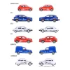 Nessiworld 212055011 Majorette French Touch Premium Arabalar