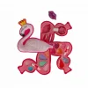 Nessiworld  2599 Flamingo Şekilli 3 Katlı Makyaj Güzellik Seti