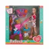 Nessiworld 3045 Belissanın Annesi ve Sevimli Dostlar 30 cm -Sunman