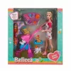 Nessiworld 3045 Belissanın Annesi ve Sevimli Dostlar 30 cm -Sunman
