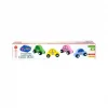 Nessiworld 380-ONY Onyıl, Playwood Ahşap Yarış Arabası 4lü