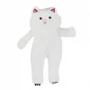 Nessiworld 4806 Peluş Uzun Kedi 55 cm Beyaz -My Friend Toys