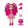 Nessiworld 531180 Rainbow High Littles- Magenta Monroe