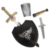 Nessiworld 9135 SUN-YFN-PAL-ŞÖVALYE SET KALK DÜRB BIÇAK SESLİ ORT KUTU 2A