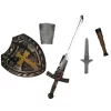 Nessiworld 9135 SUN-YFN-PAL-ŞÖVALYE SET KALK DÜRB BIÇAK SESLİ ORT KUTU 2A