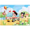 Nessiworld Ahşap Eğitici Puzzle 12 Parça