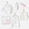 Nessiworld Andywawa AC25650 Cuddly Bunny Bear 5Li Hastane Çıkışı Ecru Pink