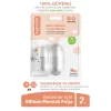 Nessiworld  Babyton Silikon İkili Parmak Fırça