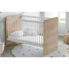 Nessiworld Babywhen Pratik Kademeli Sallanır Beşik 60x120 Ahşap