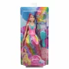 Nessiworld Barbie Dreamtopia Uzun Saçlı Bebekler GTF37