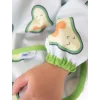 Nessiworld   Baskılı BLW Kollu Önlük 784 Avokado