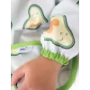 Nessiworld   Baskılı BLW Kollu Önlük 784 Avokado