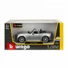 Nessiworld Bburago 1:24 Fiat 124 Spider Model Araba