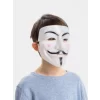 Nessiworld Beyaz Renk Pembe Yanaklı İthal V For Vendetta Maskesi