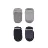 Nessiworld Bistyle 2Li Altı Havlu Sneakers Kaymaz Çorap 20501 Gri-Antrasit