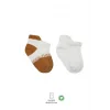 Nessiworld Bistyle 2Li Penye Sneakers Çorap BS20105 Ekru Hardal