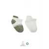 Nessiworld Bistyle 2Li Penye Sneakers Çorap BS20105 Nil Ekru