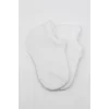Nessiworld Bistyle 2Li Sneakers Kaymaz Basic Penye Çorap BS20103 Beyaz Beyaz