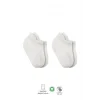 Nessiworld Bistyle 2Li Sneakers Kaymaz Basic Penye Çorap BS20103 Ekru Ekru