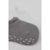 Nessiworld Bistyle 2Li Sneakers Kaymaz Colours Penye Çorap BS20104 Gri Beyaz