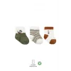 Nessiworld Bistyle 3Lü Penye Soket Çorap BS10109 Nil