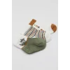 Nessiworld Bistyle 3Lü Penye Soket Çorap BS10109 Nil
