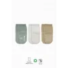 Nessiworld Bistyle Basic Kaymaz Penye Soket Çorap 3Lü BS10107 Nil Ekru Bej