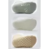 Nessiworld Bistyle Basic Kaymaz Penye Soket Çorap 3Lü BS10107 Nil Ekru Bej