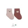 Nessiworld Bistyle Bear Penye Soket Çorap 2Li BS10116 Pembe