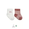 Nessiworld Bistyle Big Heart Penye Soket Çorap 2Li BS10117 Pudra