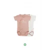 Nessiworld Bistyle Bloom Rose 2li Yarım Kol Badi 17119 Ekru Gül Kurusu