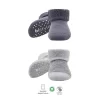Nessiworld Bistyle Çemberli Kaymaz Havlu Soket Çorap 2Li BS10503 Gri-Antrasit