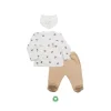 Nessiworld Bistyle I Am So Bear 3lü Takım 13103 Bej-Ekru