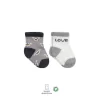 Nessiworld Bistyle Love Dog Penye Soket Çorap 2Li BS10118 Gri