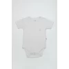 Nessiworld Bistyle Organik Natural Basic Style Yarım Kol Body BS17103 Beyaz
