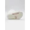 Nessiworld Bistyle Puanlı Kaymaz Penye Soket Çorap 3Lü BS10108 Pudra
