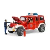 Nessiworld Bruder Jeep Wrangler Rubicon İtfaiye Aracı Ve İtfaiyeci BR02528