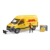 Nessiworld Bruder Mb Sprinter Dhl Kamyonu + Sürücüsü BR02671