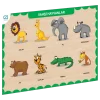 Nessiworld CAAHS-3213  AHŞAP VAHŞİ HAYVANLAR BUL-TAK