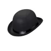 Nessiworld Charlie Chaplin Stil Yetişkin Şapkası – Siyah Melon Parti Şapkası