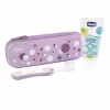 Nessiworld Chicco Diş Fırçası Seti 6+ Ay Lila