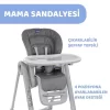 Nessiworld Chicco Polly Magic Relax Mama Sandalyesi Grey Melange