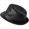 Nessiworld   Çocuk Boy Siyah Payetli Şapka Gösteri Şapkası Michael Jackson Şapkası 54 No