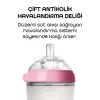 Nessiworld Comotomo Antikolik Silikon Biberon 250 ml 3-6 Ay Pembe