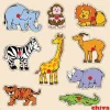 Nessiworld CS-1009 SAFARİ HAYVANLARI AHŞAP YAPBOZ