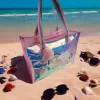Nessiworld Dream Vest Şeffaf Hologram Unicorn Büyük Omuz Çantası